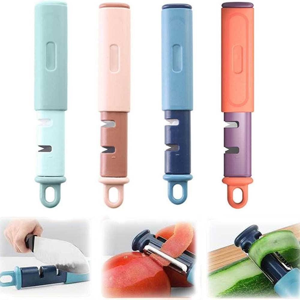 PEELER MULTI FUNGSI PENGASAH PISAU / Alat Pengasah Pisau PB008