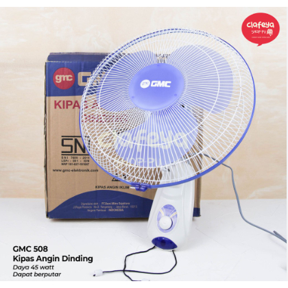 KIPAS ANGIN DINDING GMC 508 16 INCH WALL FAN KIPAS TEMBOK