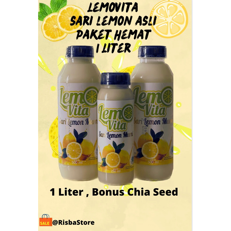 

Lemovita 1 Liter bonus chiaseed 80 gram (BPOM)