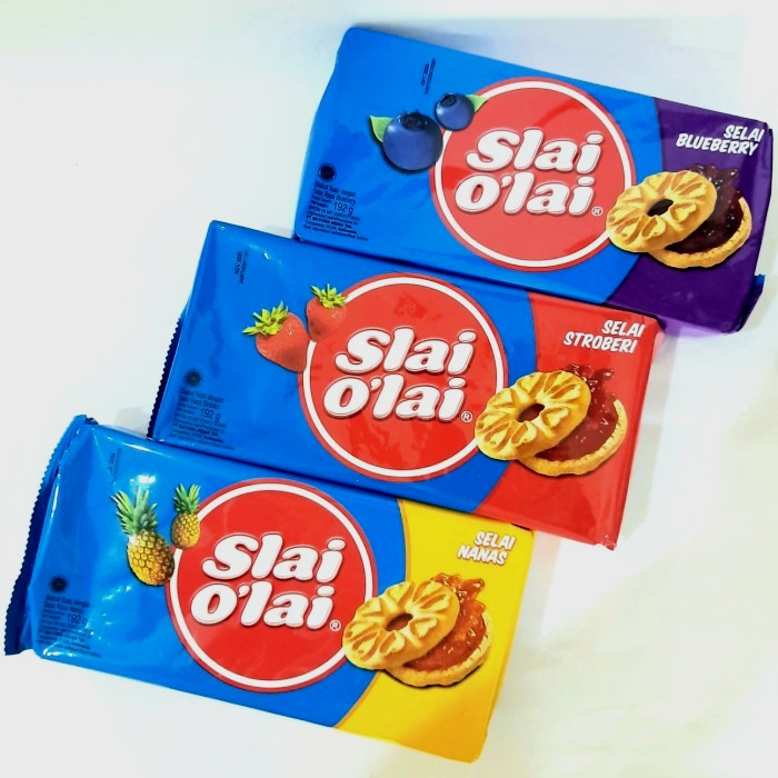 

Slai Olai Family Pack Biskuit dengan Selai Buah 192gr