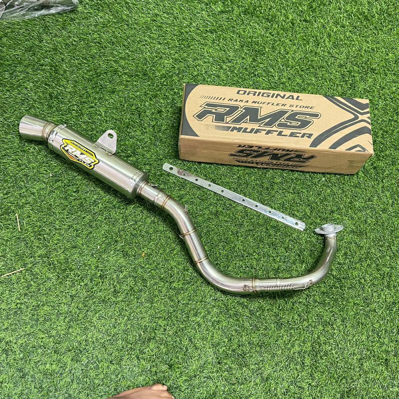 KNALPOT BEAT FI BEAT KARBU BEAT ESP BEAT STREET SCOOPY VARIO 110 FI SAMLONG BULAT DRAG RMS MUFFLER O