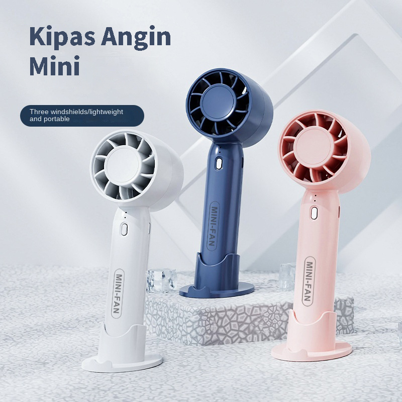 Kipas Angin Mini Portabel Ultra-tenang Kipas Klip Kecepatan Angin 3-kecepatan Volume Tinggi Yang Cocok Untuk Meja Dan Tempat Tidur