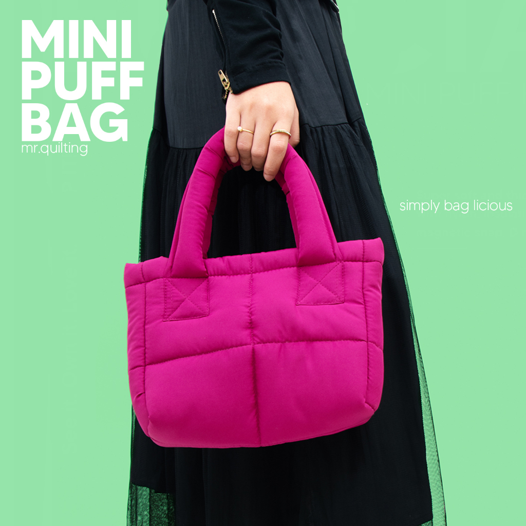 Mr.quilting mini puff bag