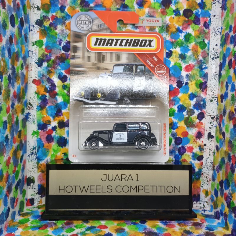 Matchbox '33 Plymouth PC Sedan