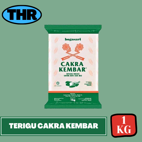 

Tepung Terigu Cakra Kembar 1kg