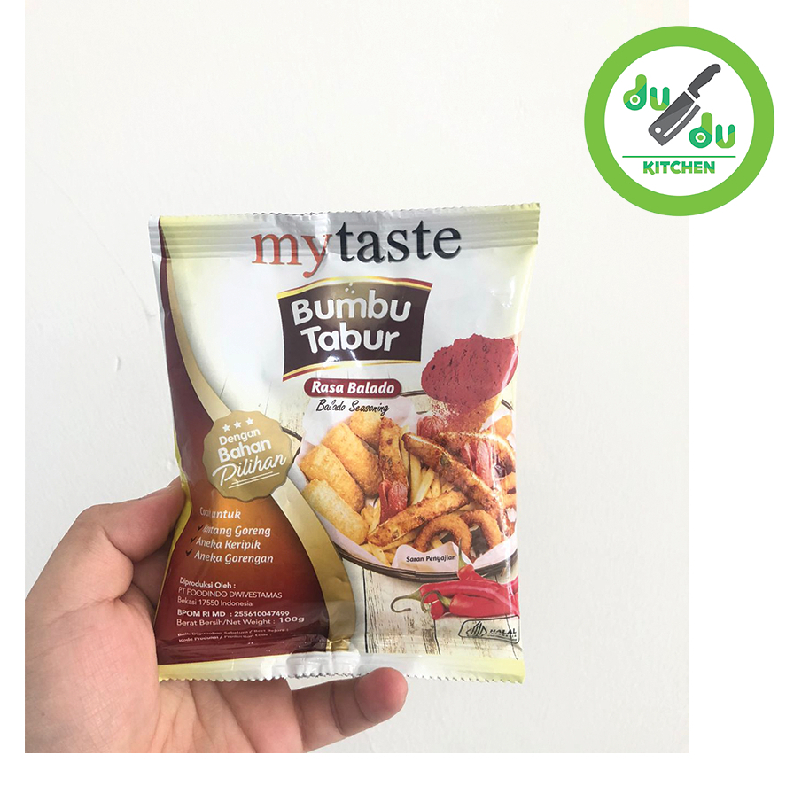 

(Dudu Kitchen) Bumbu Tabur Balado - Mytaste Seasoning Kentang Fries