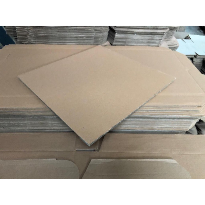 

20x30 cm double wall lembaran kraft corrugated lembaran