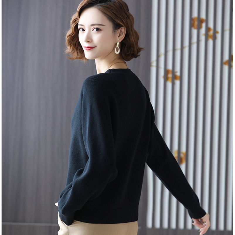 【Elegant】Summer Korean  Knit Long Sleeve Cardigan 7494