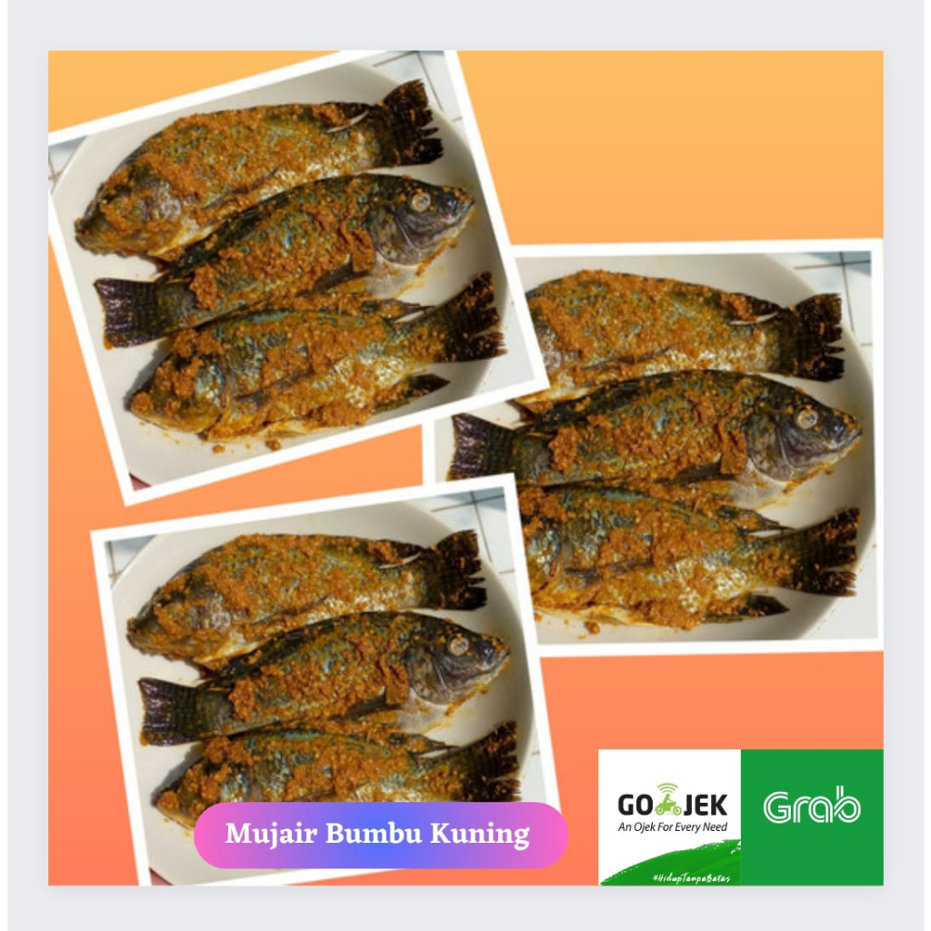 

Ikan Mujaer Bumbu Kuning Segar 500gr