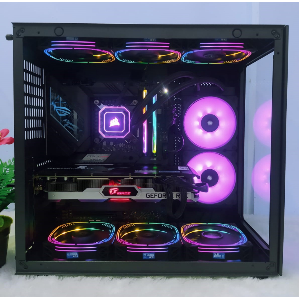 Gaming PC i7 12700 K F Asus ROG 32GB DDR5 RTX 3060 12GB NVMe 1TB 20 CPU RGB Lumion