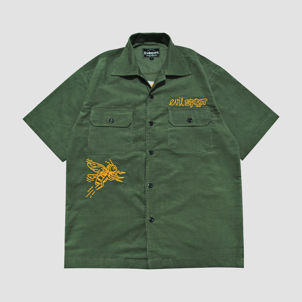 EVILSPIRIT KEMEJA - SHEFIRA GREEN UNISEX