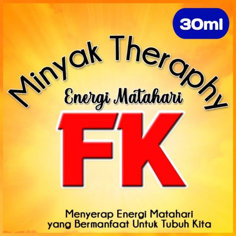 MINYAK TERAPI FK ENERGI MATAHARI