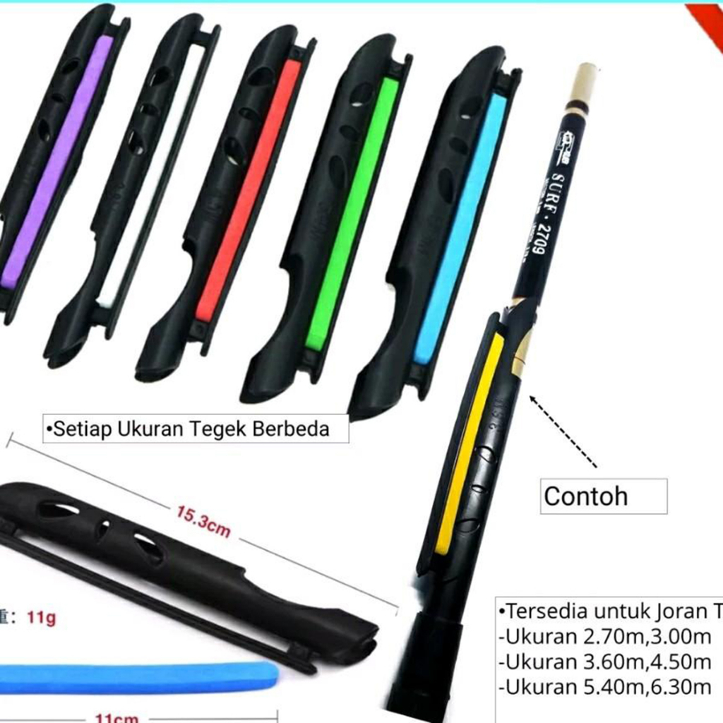 gulungan senar joran tegek