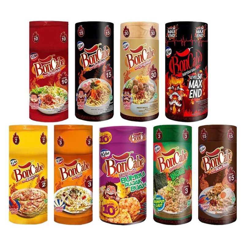 

BonCabe Original Sambal Tabur Bubuk