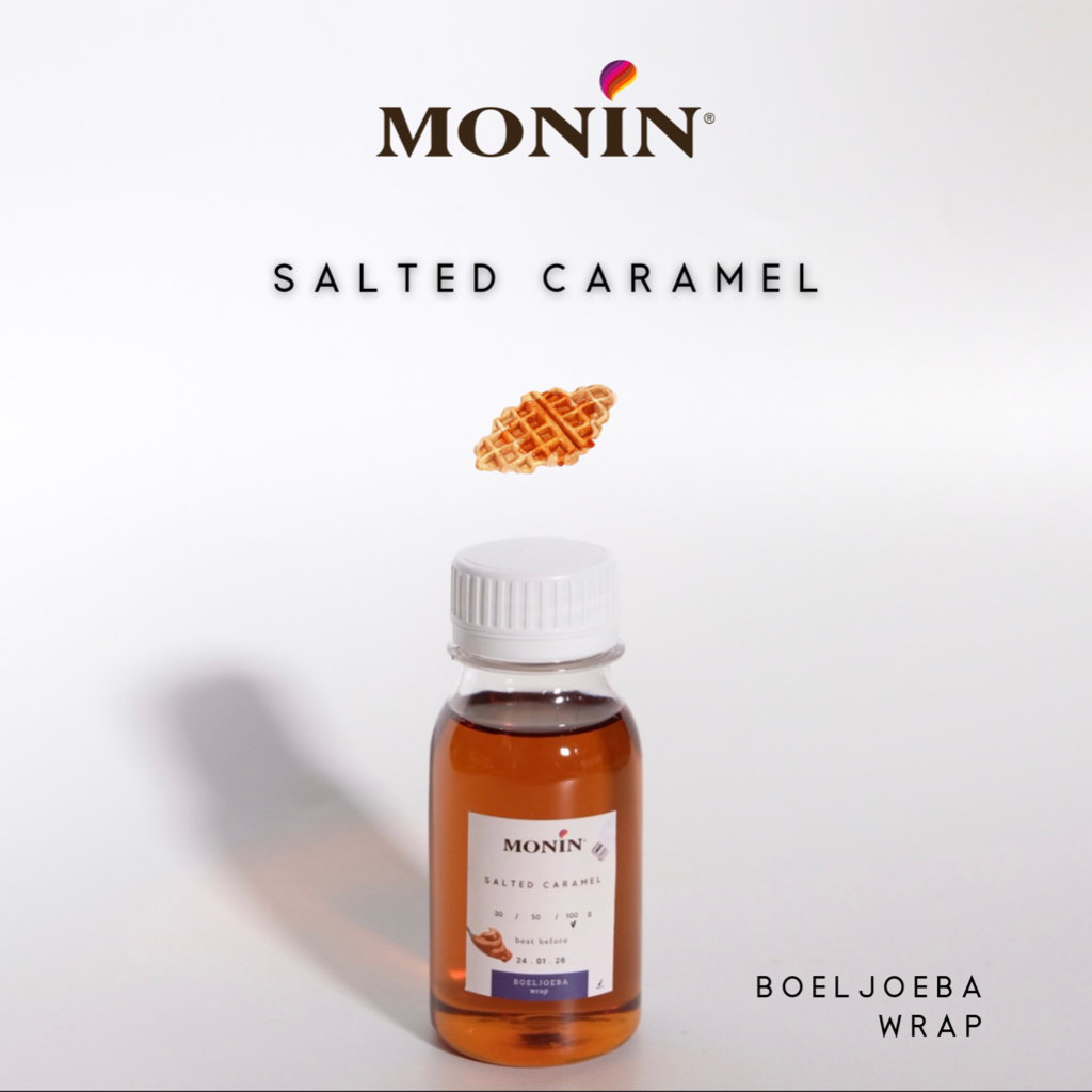 Monin Salted Caramel Syrup Repack [30, 50, 100] g