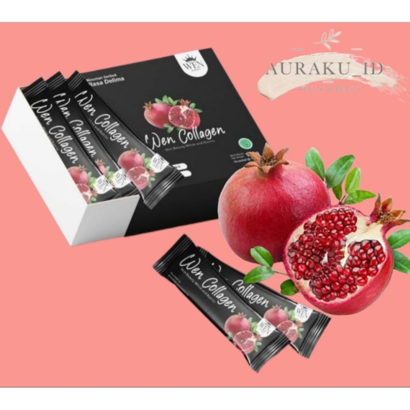 Wen Collagen Original by RL Glow Minuman Serbuk Kolagen Minuman Kesehatan Kulit