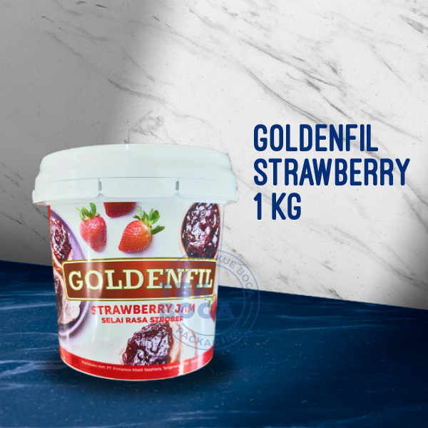 

Goldenfil Strawberry ( 1 kg ) Selai Stroberi Goldenfill