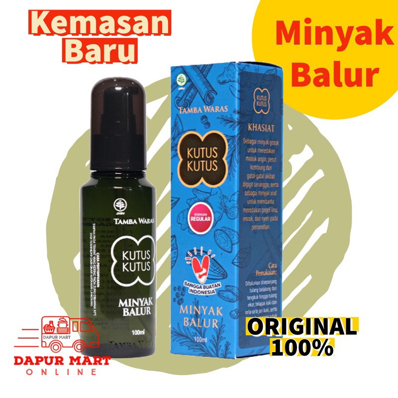 Minyak kutus kutus / Minyak pijat / Minyak balur kutus2 ori