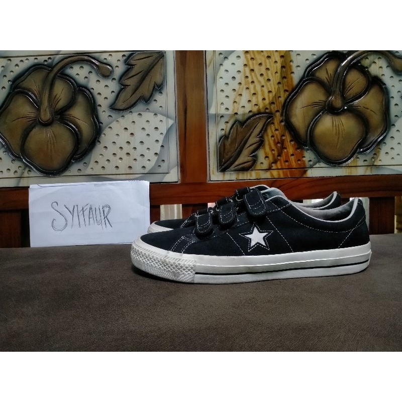 converse one star pro 3 velcro