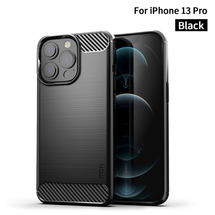Case IPhone 13 Pro Premium Carbon Fiber - (Black)