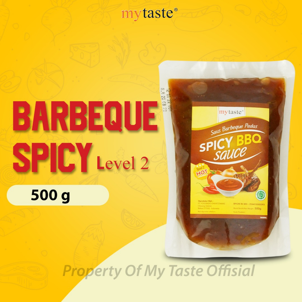 

SAUS SPICY BBQ MYTASTE LEVEL 2 500 GRAM