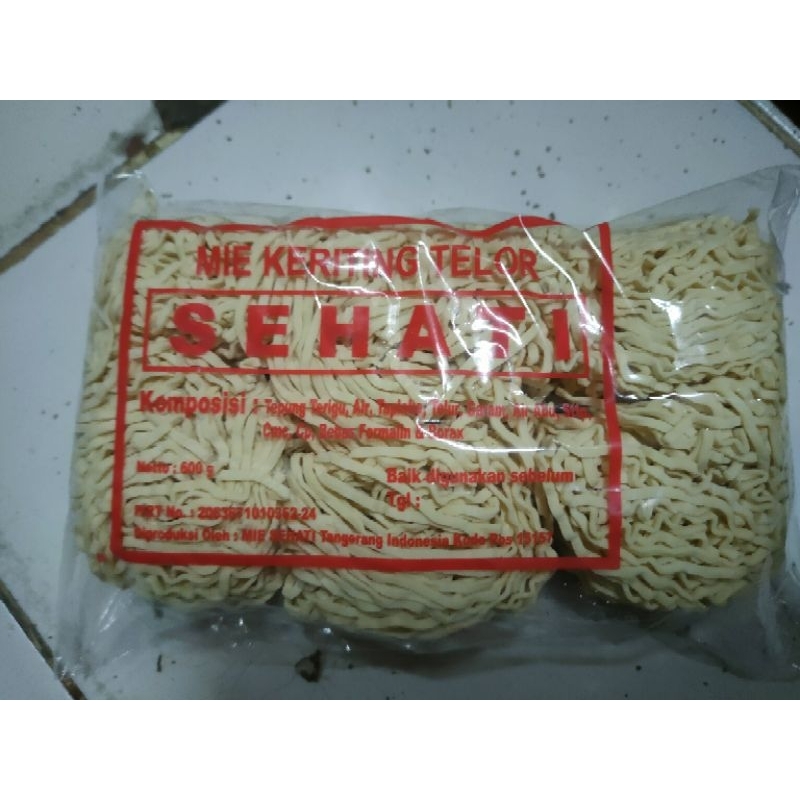 

Bakmie Ayam Telur Sehati isi 6 pcs