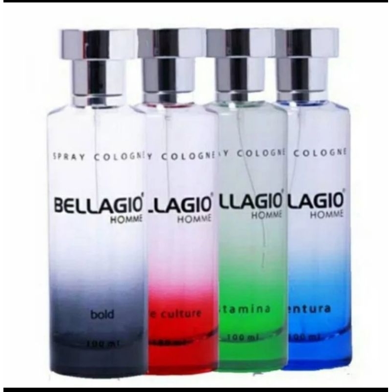 Bellagio Spray Cologne Red Rave Culture/Ventura/Stamina 100 ml