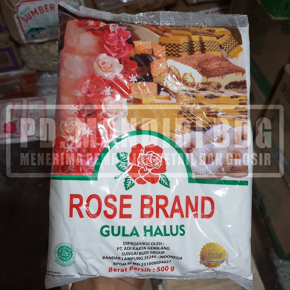 

ROSE BRAND GULA HALUS 500 GR