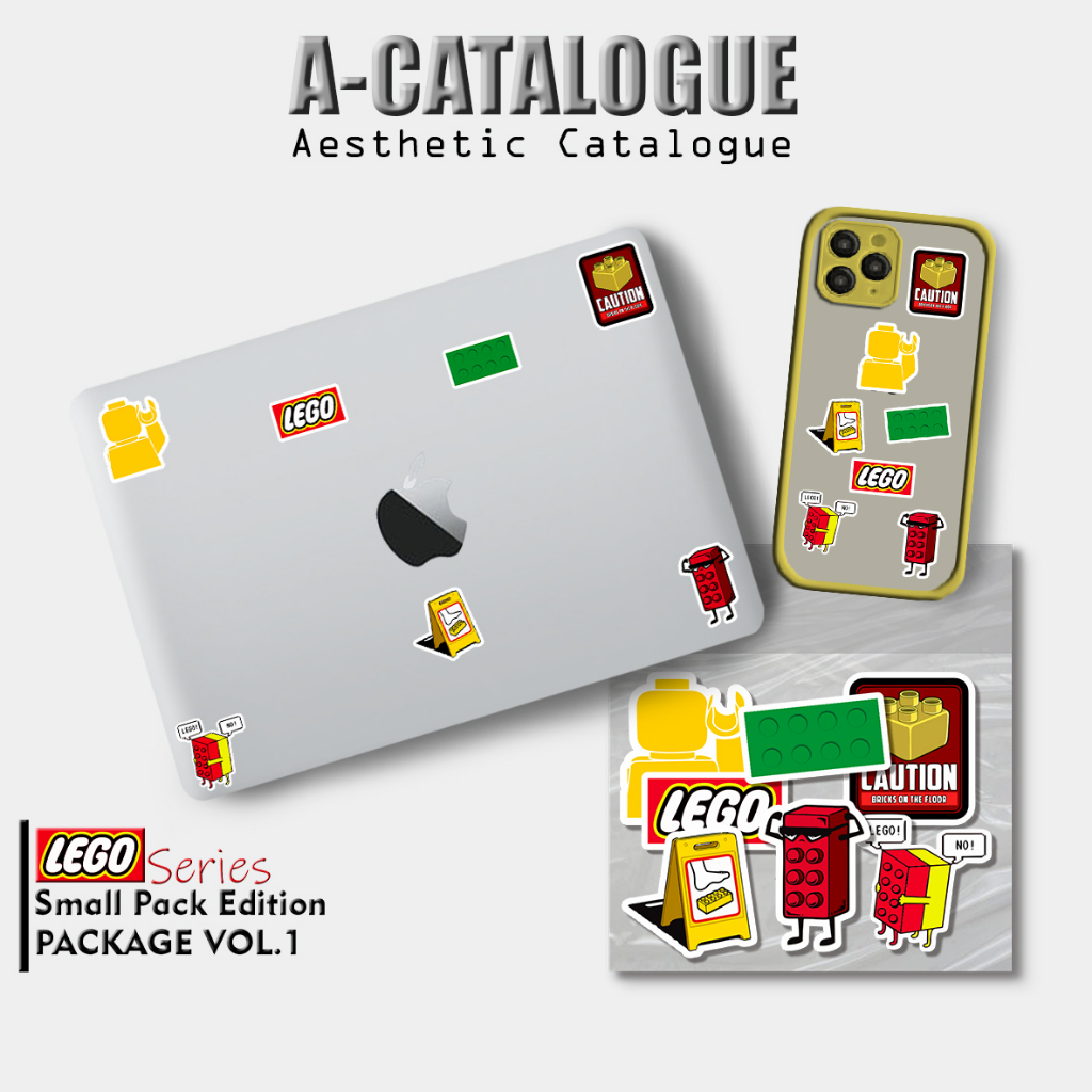 

Sticker Aesthetic Catalogue Waterprooft Compilation Hypebeast Lego Icon Logo || SMALL PACK EDITION