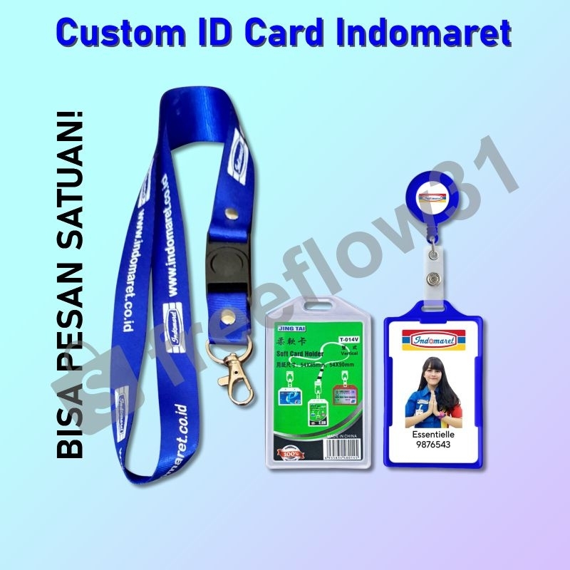 

ID Card Indomart | Costum ID Card Karyawan Indo