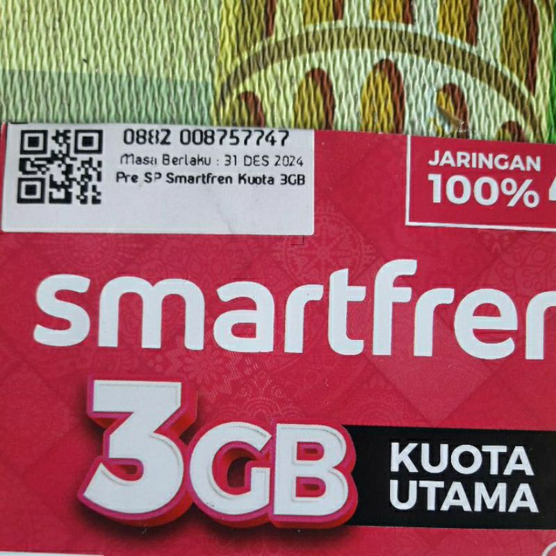 smartfren cantik kuotanya 3GB