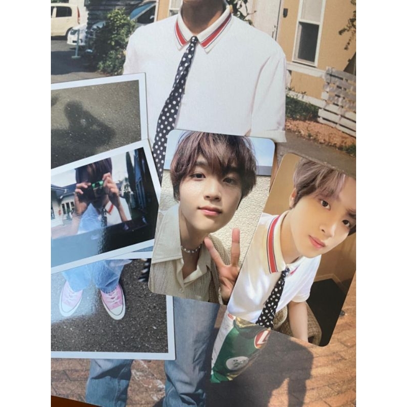 SHARING blue to orange haechan ver - postcard