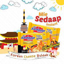 

(B3ST) 1pcs Mie Sedaap Korean Cheese Buldak Mie Sedap Murah