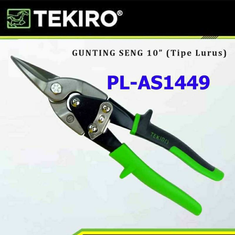 Gunting Hollow galvalum /seng Tekiro 10 inc