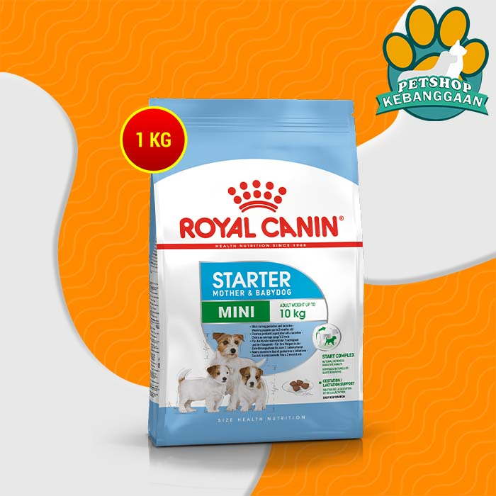 Makanan Anjing Royal Canin Mini Starter Mother &amp; Baby Dog 1Kg