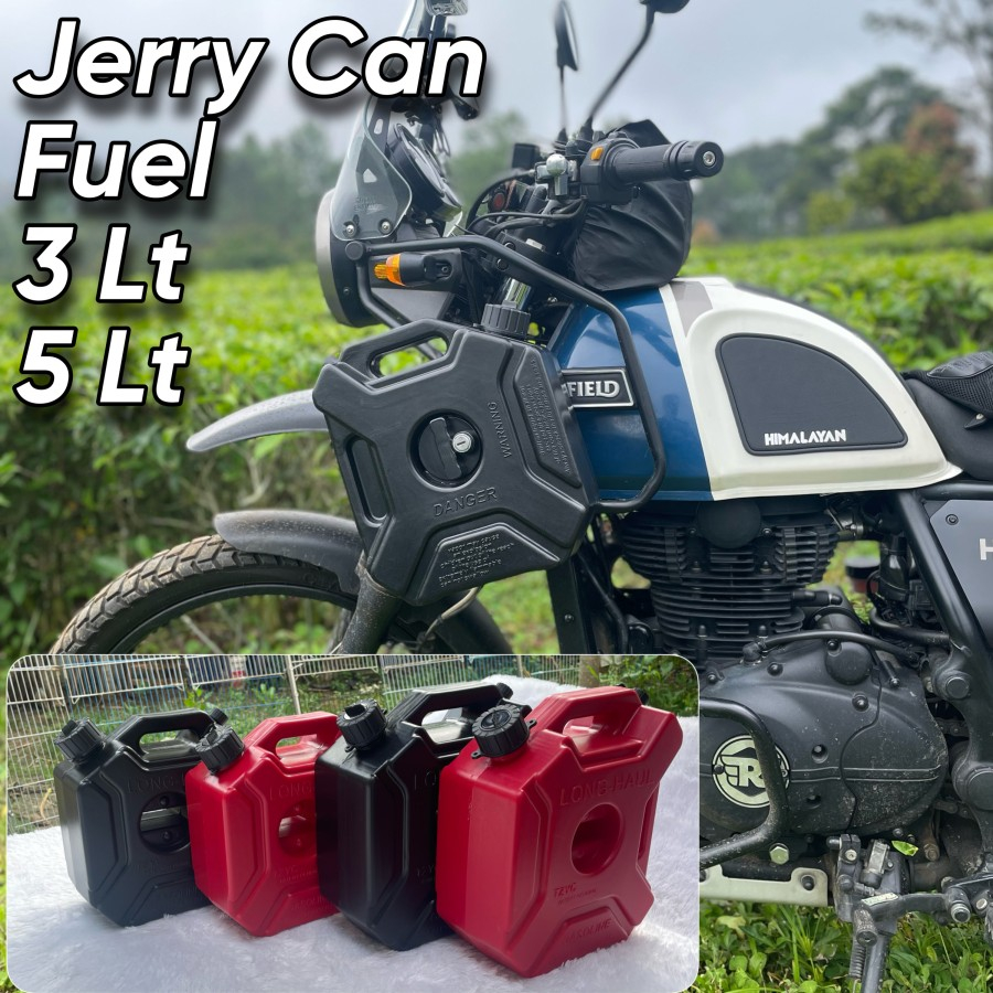 jerigen jerrycan long haul besin solar tebal plastic abs jerry can