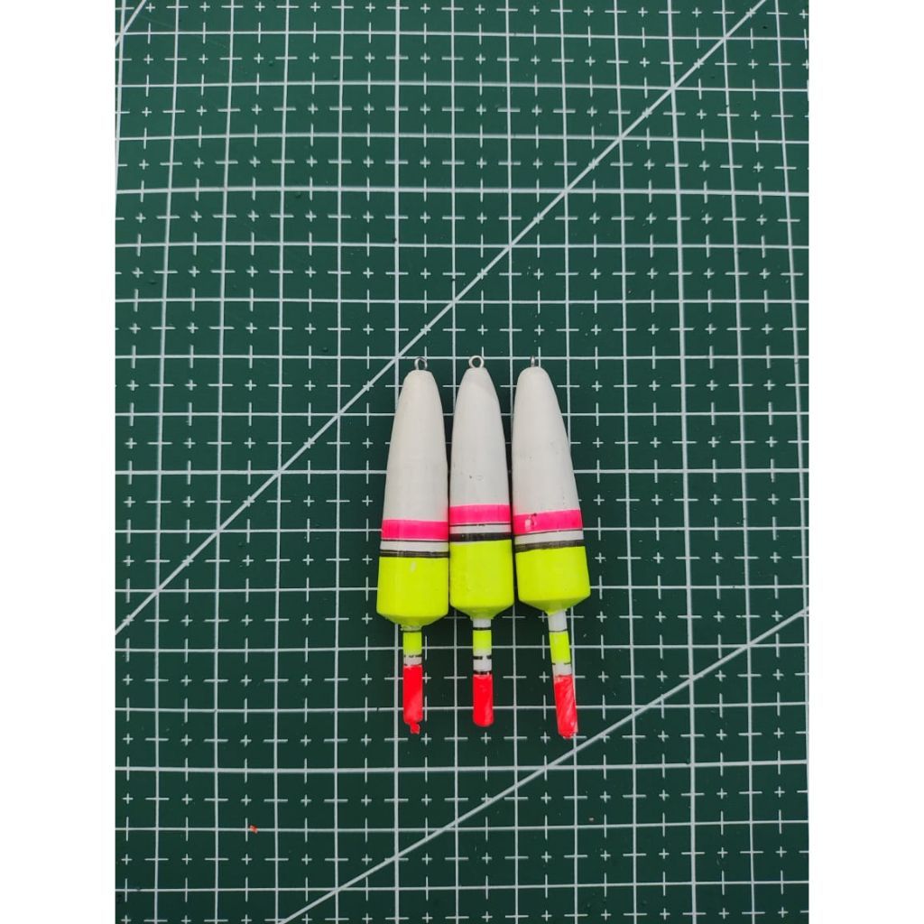 PELAMPUNG pancing KUMBUL PANCING STARLET PANJANG 7 CM BAHAN KAYU