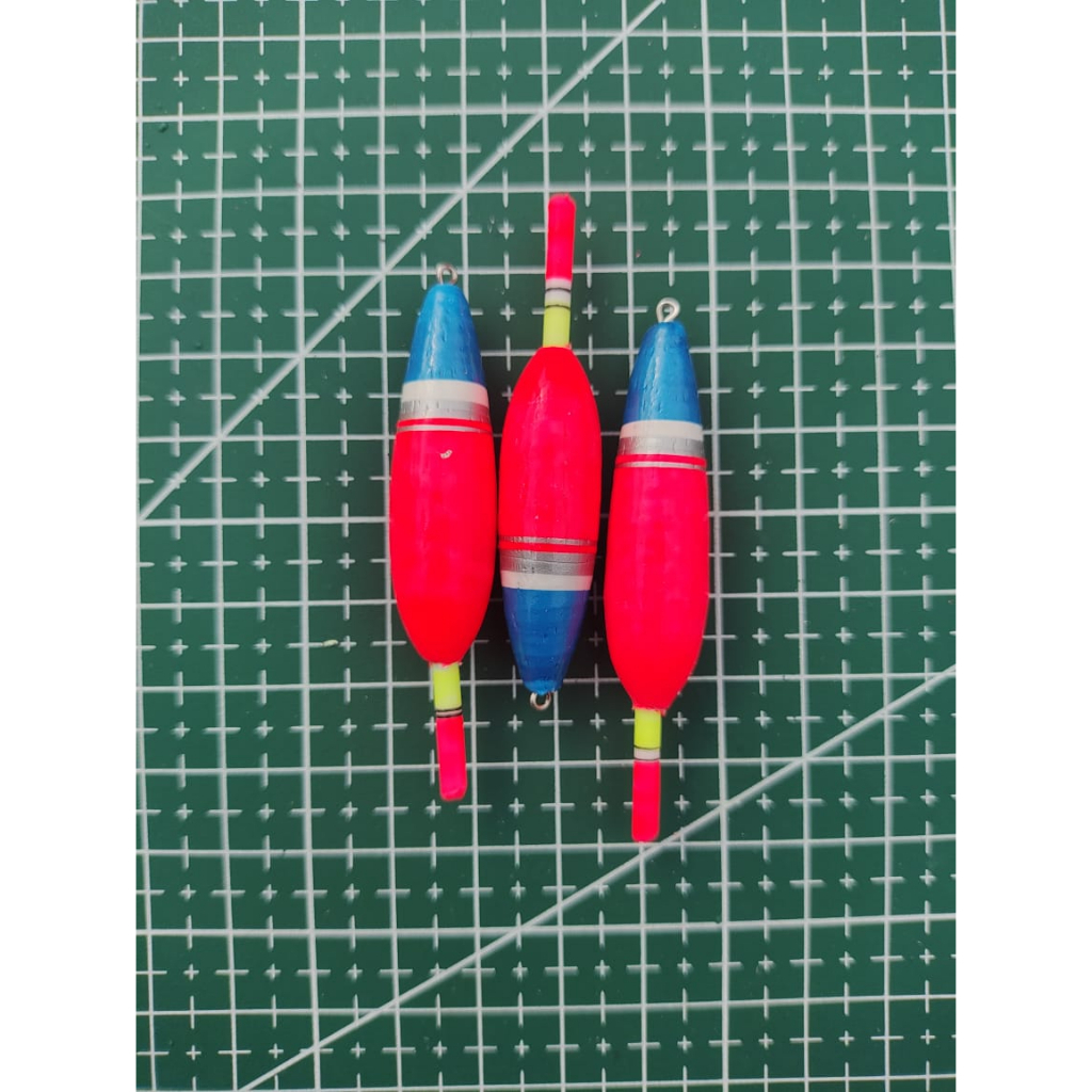 PELAMPUNG PANCING KUMBUL STARLET WARNA MERAH PANJANG 6 CM