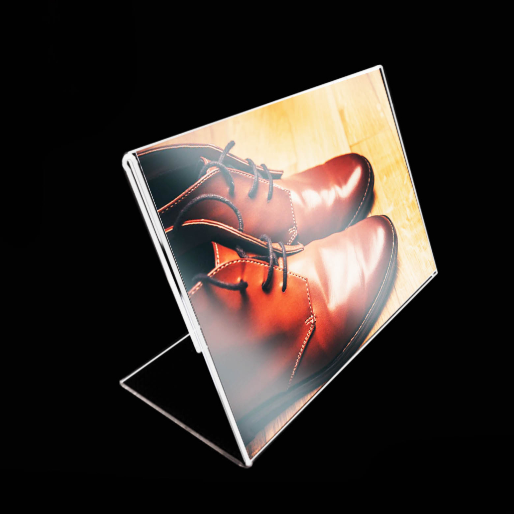 

Sign Holder Akrilik JM4 / papan nama standing acrylic / akrilik