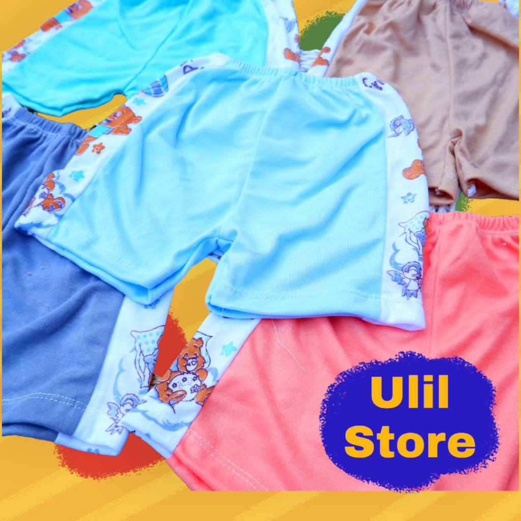 Isi 1 Lusin Celana Pendek Bayi Baru Lahir Baby Newborn