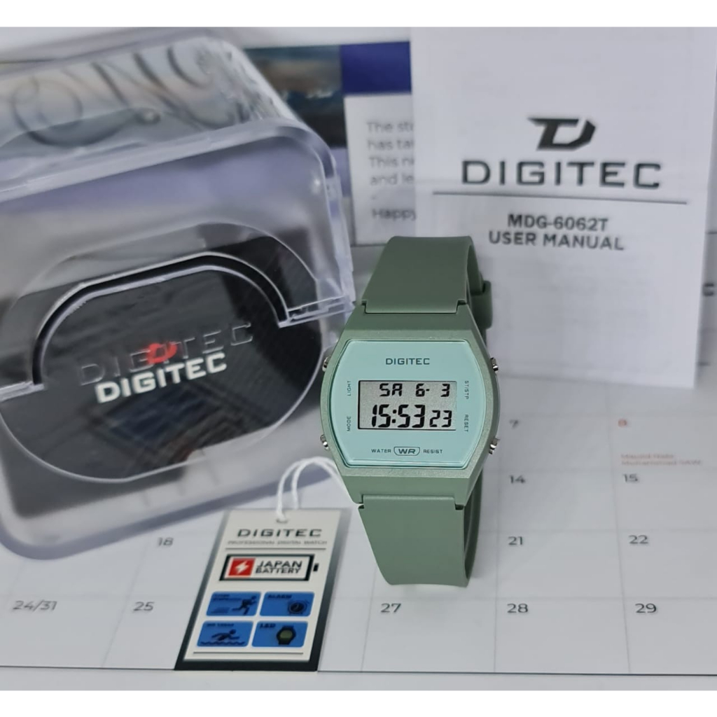 Jam Tangan Wanita Digitec 6062T Original