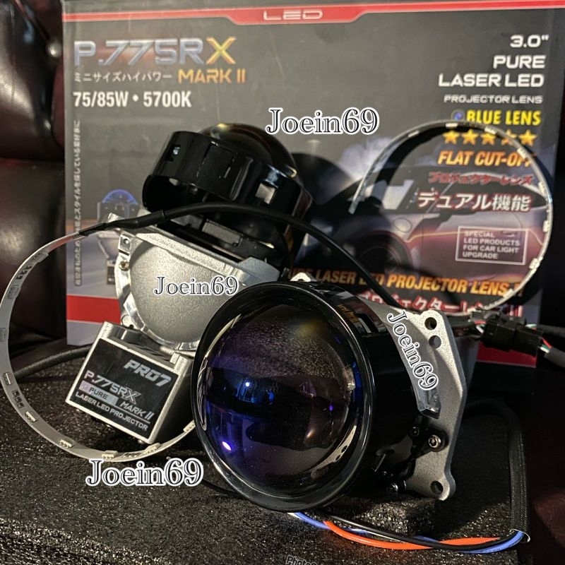 Projie Biled 3inch Pro7 P775RX FREE RGB Demon eye 2pcs Tipe Tertinggi