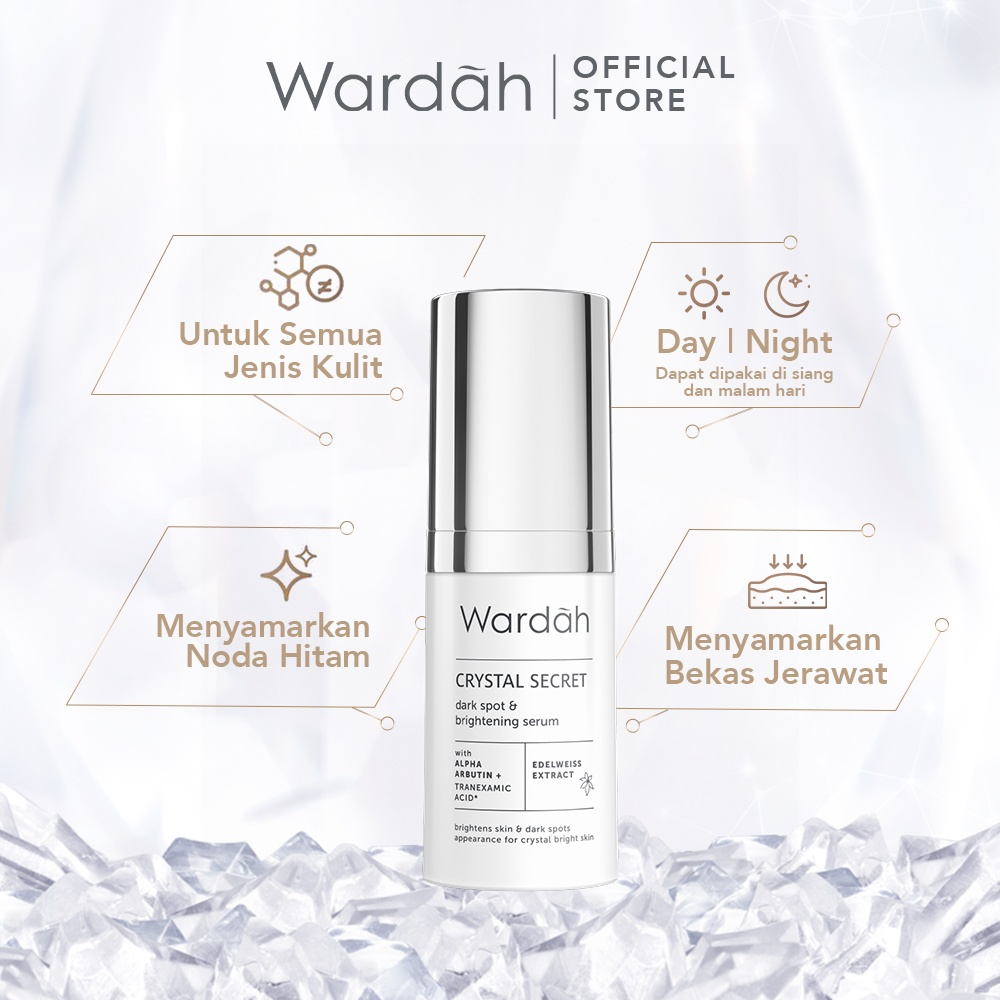 Wardah Crystal Secret Dark Spot &amp; Brightening Serum 20ml