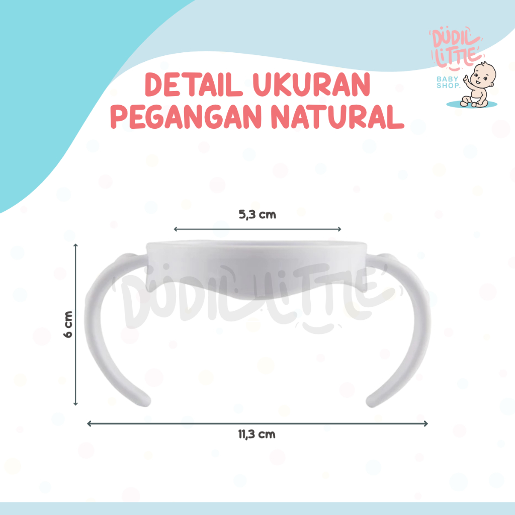 Pegangan Gagang Botol Susu Avent Natural Untuk Botol Susu Bayi