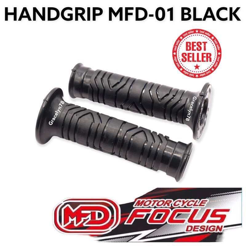 ￼Handgrip handfat Domino karet polos ulir universal