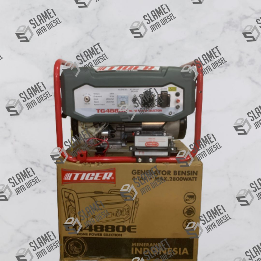 Genset Tiger TG2880 / TG4880E - 1000Watt / 2500Watt