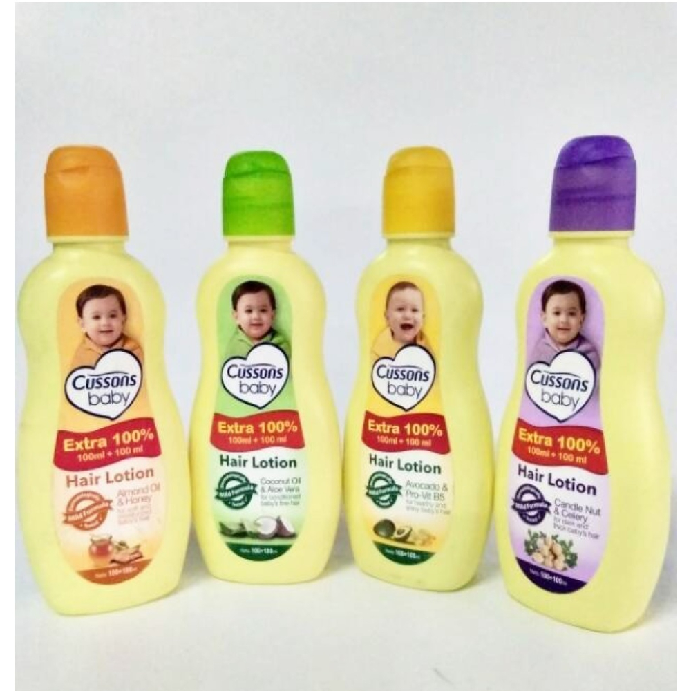 Cussons Baby Hair &amp; Lotion Coconut I Almond I Avocado I Candlenut