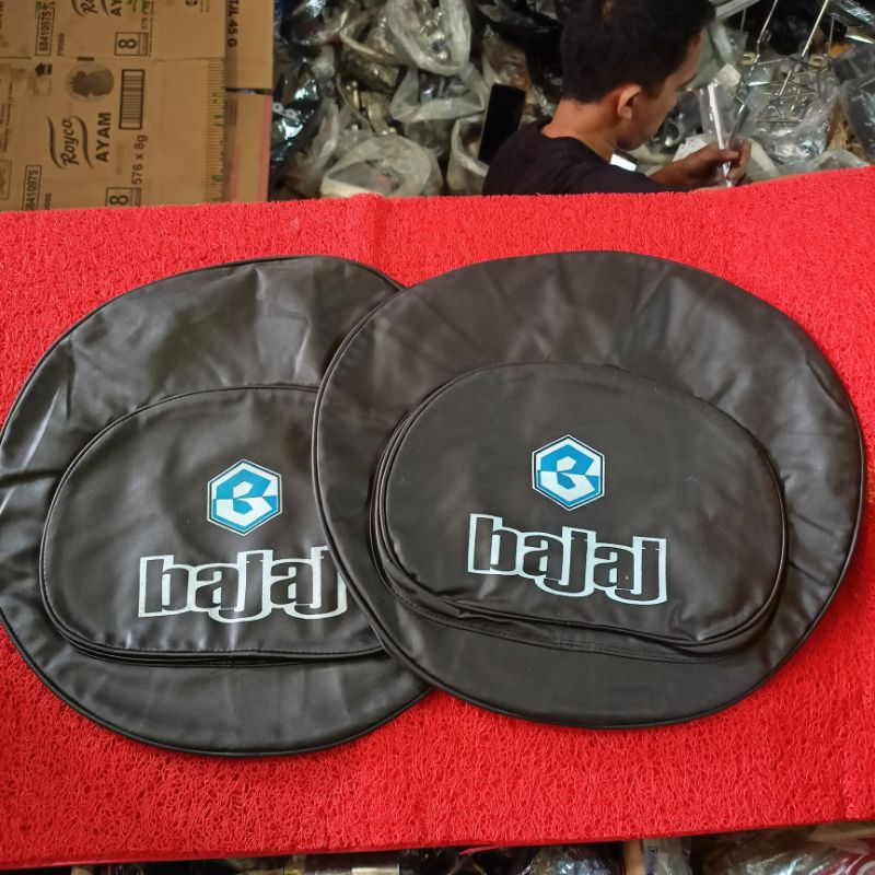 Cover ban serep sarung van serep vespa bajaj ring 8