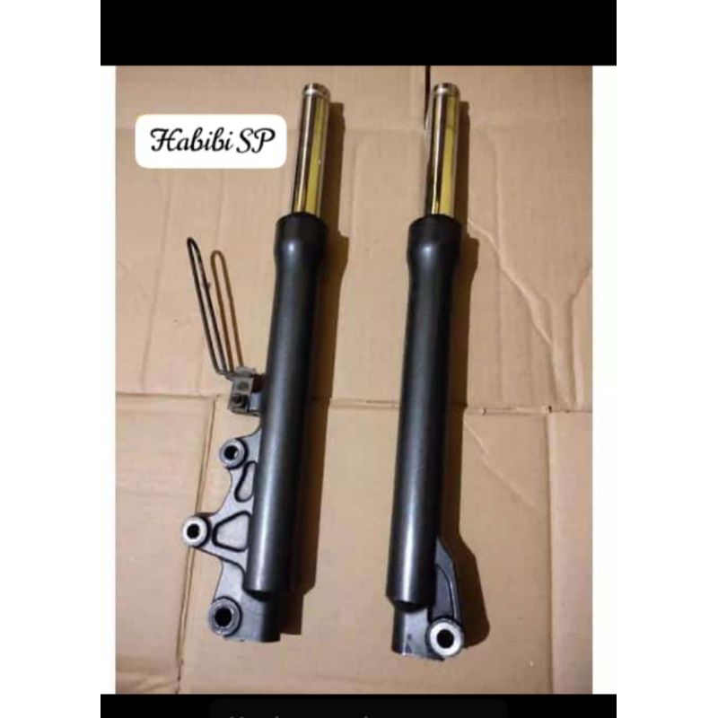 Shockbreaker Shock depan as+tabung Suzuki spin 125 Copotan original