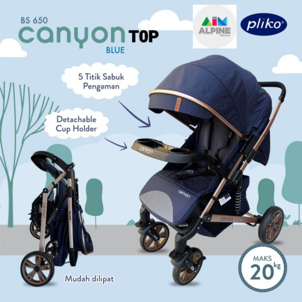 PLIKO BABY STROLLER CANYON B/S 650